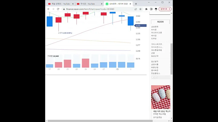 003080성보화학 주가 전망 및 차트 분석