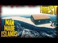 How To Build Man Made Islands! | The Forest