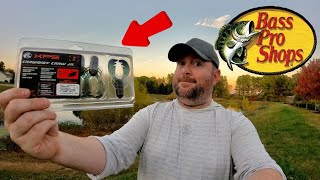 Fishing Only With BASS PRO SHOPS Branded Lures CHALLENGE! (ROD BROKE)