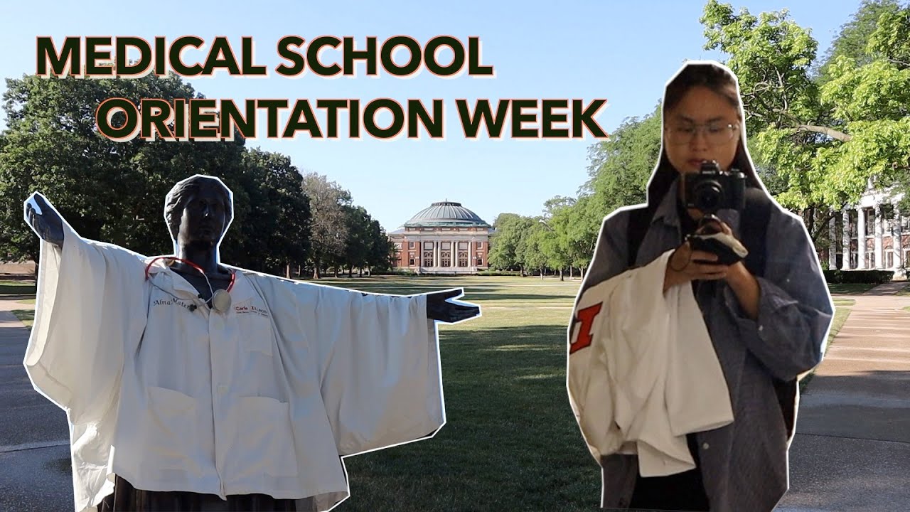 first week of medical school orientation at Carle Illinois College of