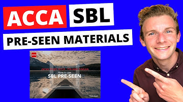 ACCA SBL - How to analyse the pre-seen materials to pass your exam | ACCA Strategic Business Leader