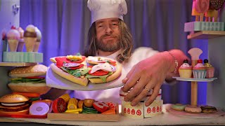 ASMR | Welcome to the Wooden Sandwich, Pizza, Burger & Cake Shop screenshot 1