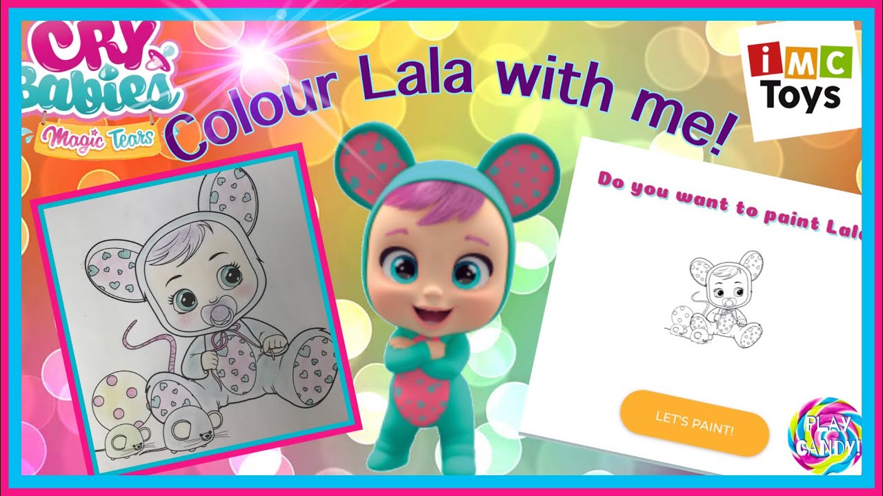 Cry Babies Magic Tears Colour In Lala With Me Crybabies Magictears Youtube