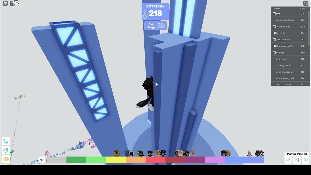 Master's Difficulty Chart Obby- Stage 218 - YouTube