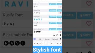 stylish font generator || #instagram #style #font #generator #trending #youtuber #viral #views