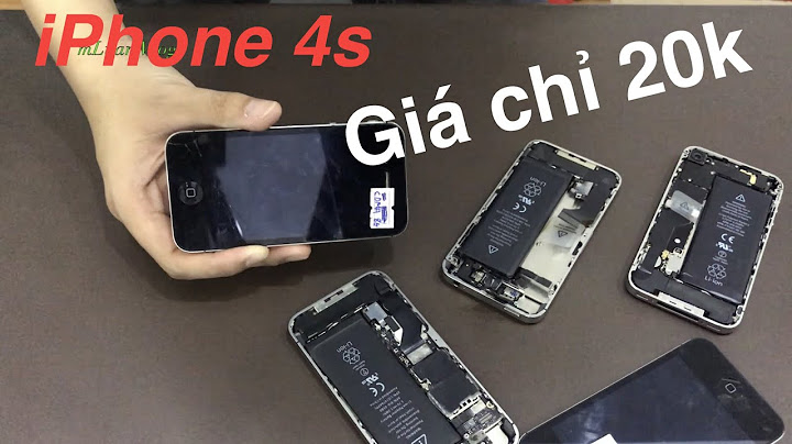 Thay màn hình iphone 4s giá bao nhiêu