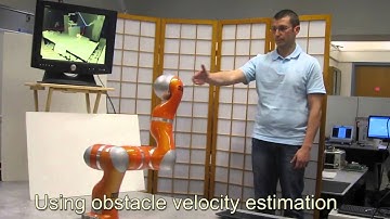 Collision Avoidance Using the Reflexxes Motion Libraries