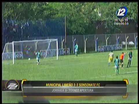 Municipal Limeño 1-1 Sonsonte F.C. | Fútbol Salvadoreño | Jornada 6 Apertura 2018