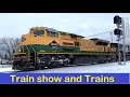 NS 1067 and CSX 1776 after the train show thumbnail