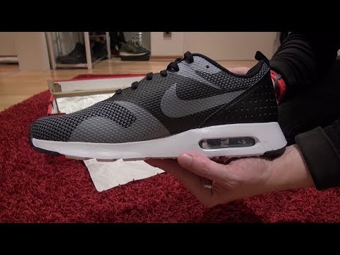 Nike - Air Max Tavas PRM - 2017 - Black-Cool-Grey-Anthracite - Unboxing -  MusicVersion - YouTube
