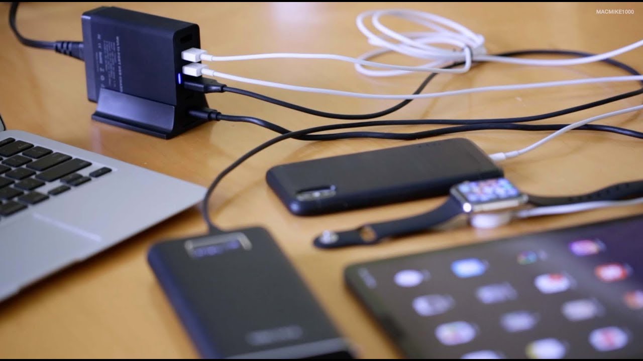 Choetech Multi-Port USB Wall Charger w/2x USB-C Ports