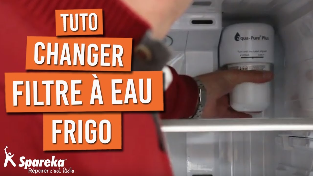 Pourquoi changer le filtre à eau de votre réfrigérateur aux 6 mois?