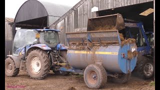 On the Solids! Muck Loading and Spreading with New Holland and Fleming.