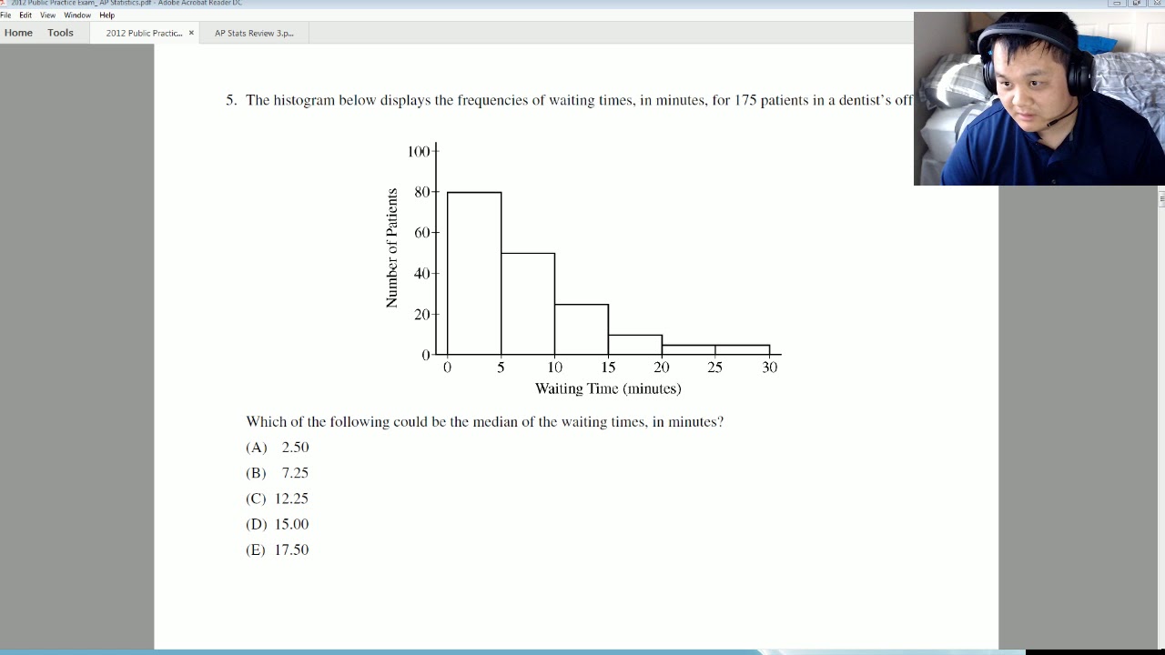 AP Stats Tutoring Session 5/05/2018 - YouTube