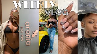 weekly vlog: maintenance days, spa dates , chilled day with the girls \& more
