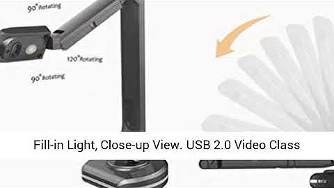 JOYUSING V500S Joy DocCam Document Camera, 14 CMOS Sensor, 8 0 Megapixel Camera, 100x