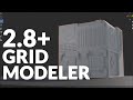 Blender Grid Modeler Addon!😍