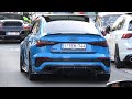 Supercars and tuner cars arrive and leave from zoute prix knokke 2023
