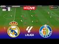 🔴LIVE : Real Madrid vs Getafe - La Liga 2026 | Pes 21 Simulation Gameplay