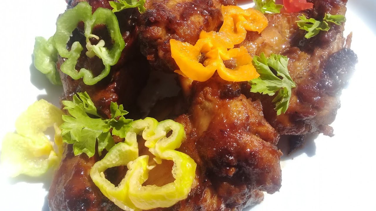 Sweet and spicy Jerk chicken//Stove top jerk chicken recipe//Jamaican