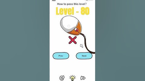 Brain🧠 Out Level - 80 || How to pass this level ? #brainout #shorts #puzzle #yt #deepanshusokariya