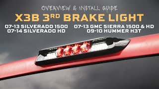 X3B50 | Morimoto 2007-2013 Sierra 1500 X3B Third Brake Light