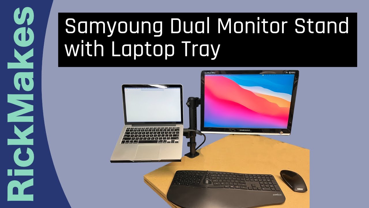 Dual Monitor and Laptop Stand from Huanuo - Review, Unbox, and