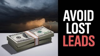 Are You Losing Website Leads Every Month? - Quick Fix to Stop This From Happening