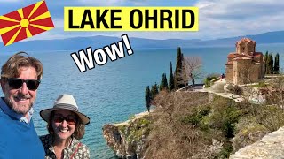 Stunning LAKE OHRID, North MACEDONIA : Motorhome Adventure Europe