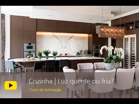 Vídeo: As luzes da cozinha devem ser quentes ou frias?