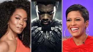 THE ICONS😊! Sneak Preview Clip Of Angela Bassett 'Tamron Hall' Appearance Talks On ‘Wakanda Forever’