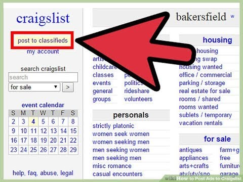 How to post ads for FREE on Craigslist - - YouTube