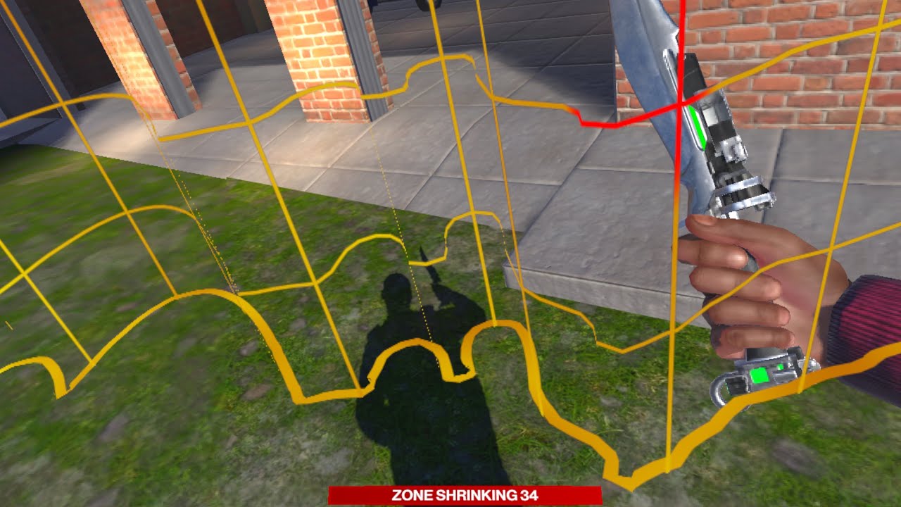 One man, one knife, population? ONE.