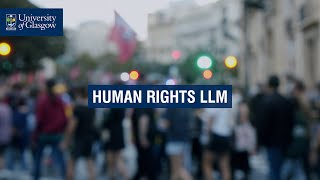 Human Rights LLM - University of Glasgow