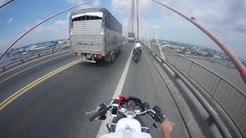 Cầu rạch miễu. Kết nối hai bờ Tiền Giang và Bến Tre