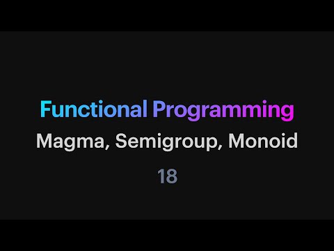 Videó: Minden monád monoid?