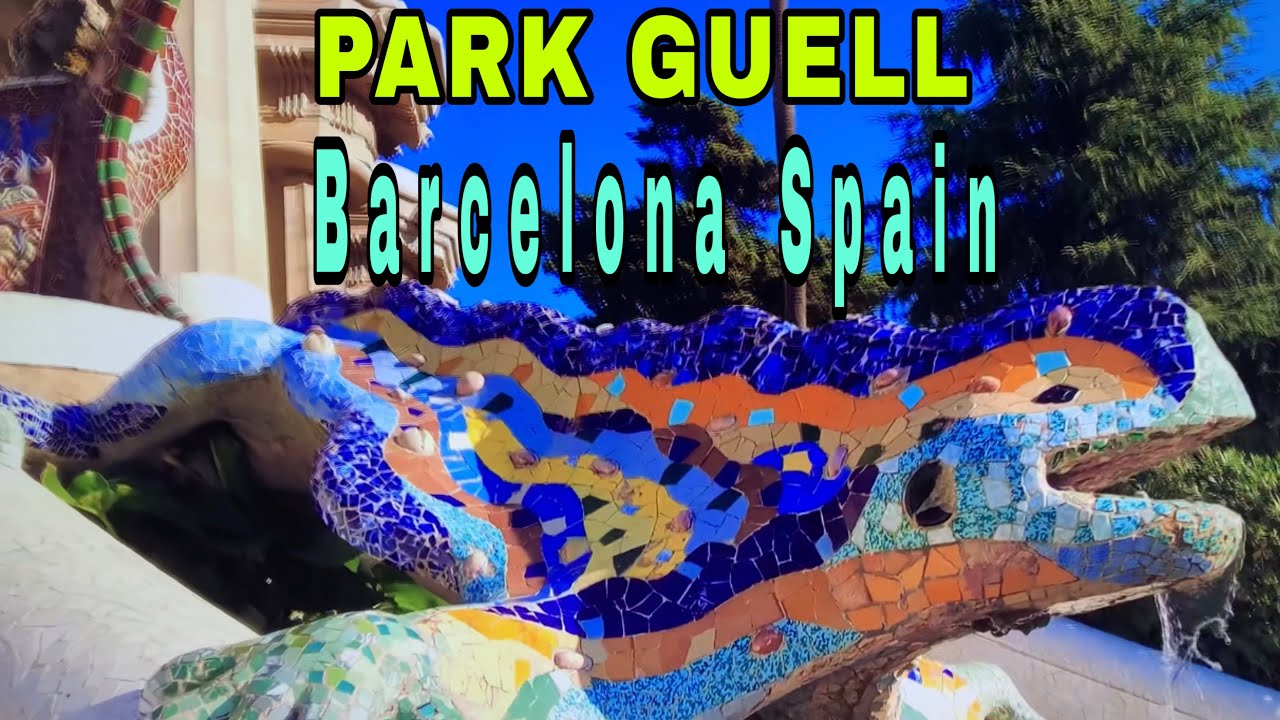 PARK GUELL ANTONI GAUDÍ BARCELONA PART 2