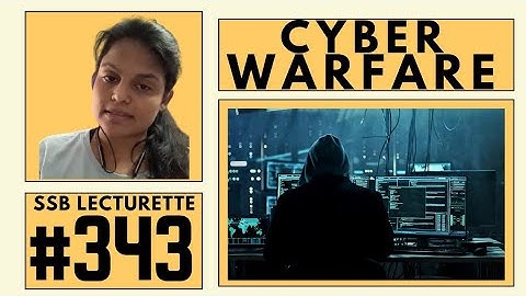 Most expected Lecturette Topics for SSB #343 | CYBER WARFARE | Join now for Practice