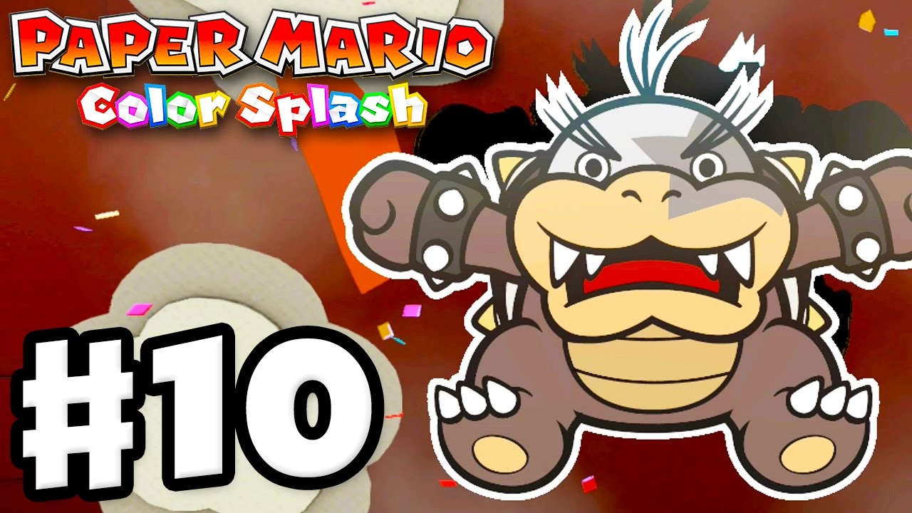 Paper Mario Color Splash Gameplay Walkthrough Part 10 The Crimson Paper Mario Color Splash Gameplay Walkthrough Part 10 The Crimson