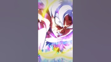 Goku mastered ultra instinch #edit #dragonball #dragonballsuper #pv