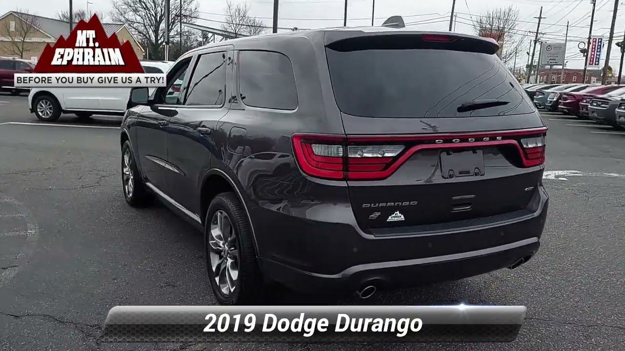 Used 2019 Dodge Durango GT, Mt Ephraim, NJ 71377 YouTube