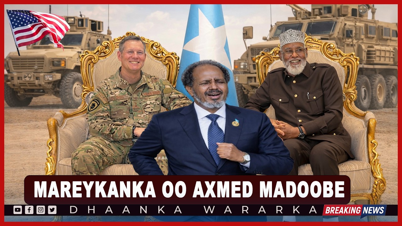 DEG DEG: Xasan Sheekh oo lagu garaacay dagaal Mucaaradka, Axmed Madoobe oo garab ka helay Mareykanka