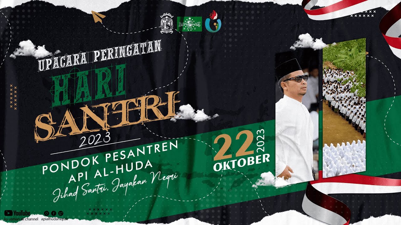 Upacara Hari Santri Nasional 2023 Pondok pesantren API Al-Huda 