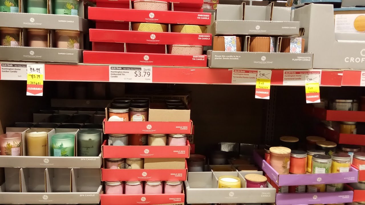 Aldi Clearance Candles