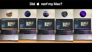 Comparing the performance and battery of macOS High Sierra to Monterey!