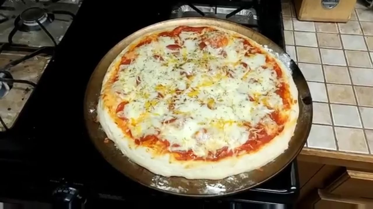 Quick Easy Gourmet Artisan Pizza Recipe | Pepperoni Pizza Recipe - YouTube