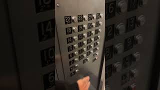 NYCHA Fulton high,rise House’s riding elevator(B)7th floor L building 418 W.17th St
