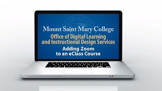 Adding Zoom to an eClass Course
