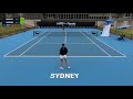 UTR Pro Tennis Series - Sydney - Court 1 -  Saturday 5th December