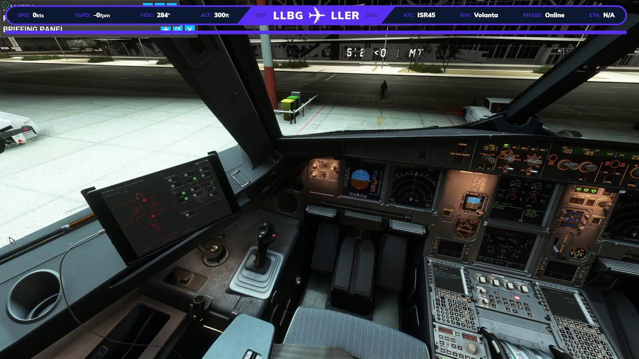 MSFS2020 LIVE 🔴 | Tel Aviv - Eilat Ramon |Fenix Airbus 320 | Vatsim |Israir Airlines